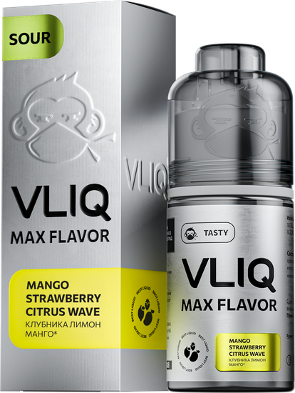 Ароматизатор VLIQ MAX Flavor Sour Клубника Лимон Манго