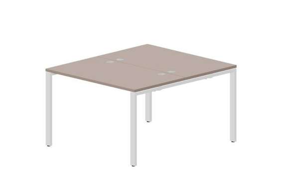 Составной стол Strike на 2 рабочих места 1180х1366х750мм (4 громмета)