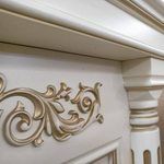 Каминокомплект электрокамин  Dimplex "Sicilia" (Сицилия) Монблейз,  с золотой патиной, классический стиль