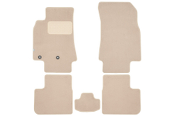 Коврики в салон для DONG FENG Shine 2022- седан, 5шт. (текстиль, бежевые) KLEVER0409600722112KH