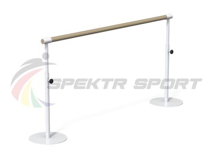 Переносной хореографический станок однорядный регулируемый Пируэт Бук