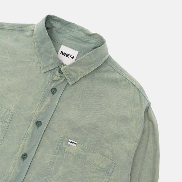 Рубашка SS24 Lightweight Washed Mint мятная - фото 2