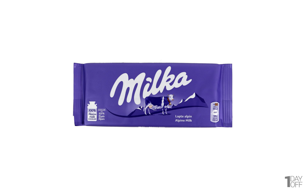 Шоколад Milka Alpine Milk 100г