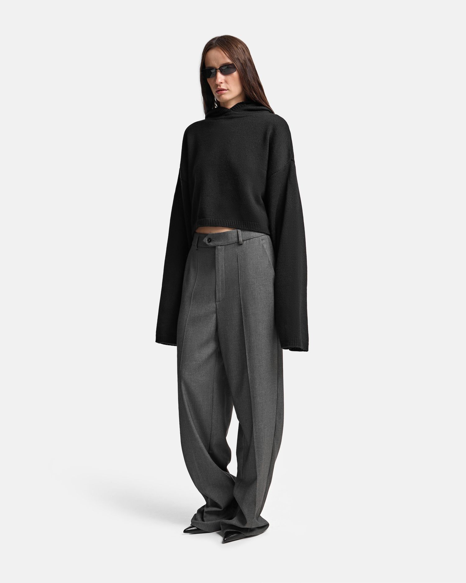 Брюки прямого кроя