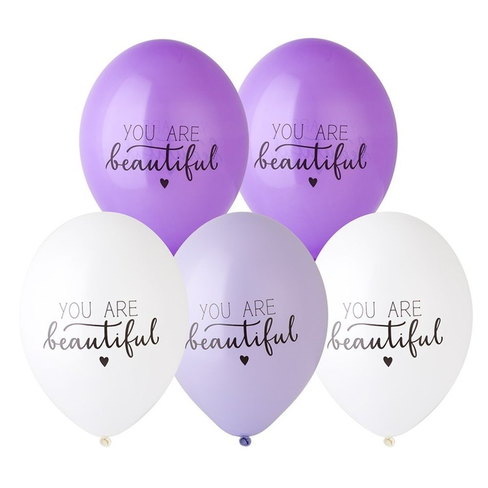 Шар 14&quot; Ассорти You Are Beautiful Belbal 10 шт