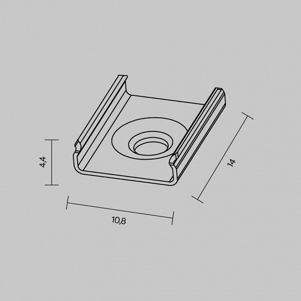 Набор креплений для профиля регулируемый Maytoni  642011