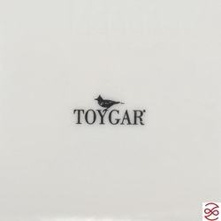 Набор армудов с блюдцами на 6 персон Toygar Rose White 150мл