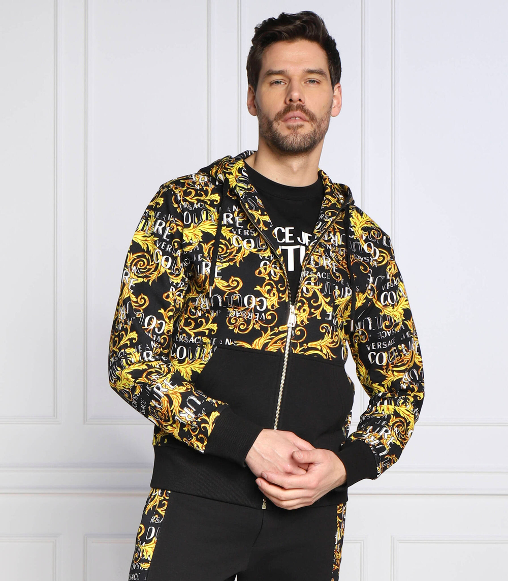 Худи Versace Jeans Couture - черный(74GAI3Z0FS063)