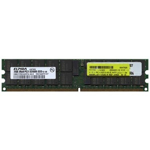 Серверная оперативная память DIMM DDR2 2Gb, 400Mhz, Elpida, ECC, REG (EBE21RD4AGFA-4A-E), (11S38L5916ZK161968806Z)