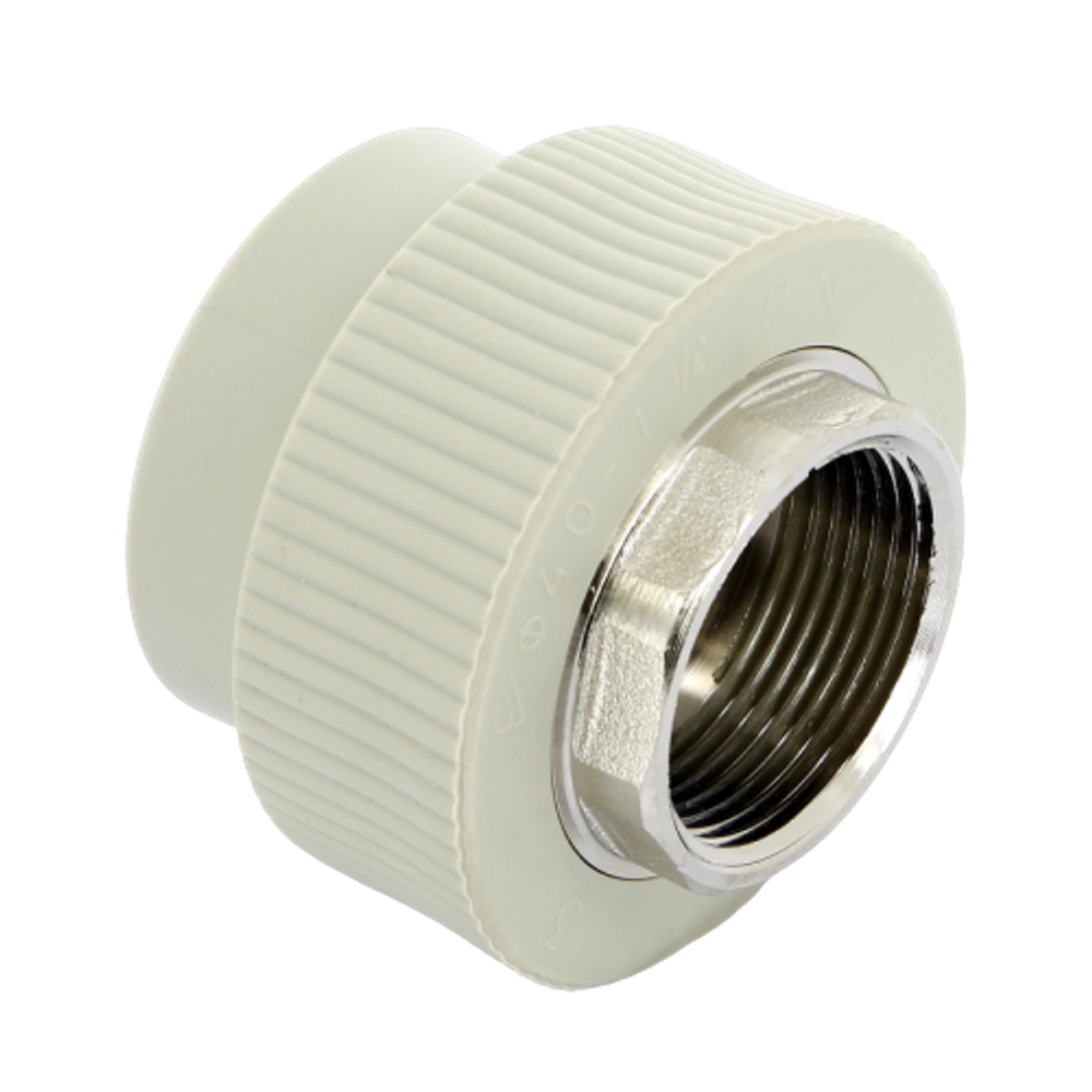 Муфта комбинированная FV-Plast 50x1 1/2" внутренняя резьба
