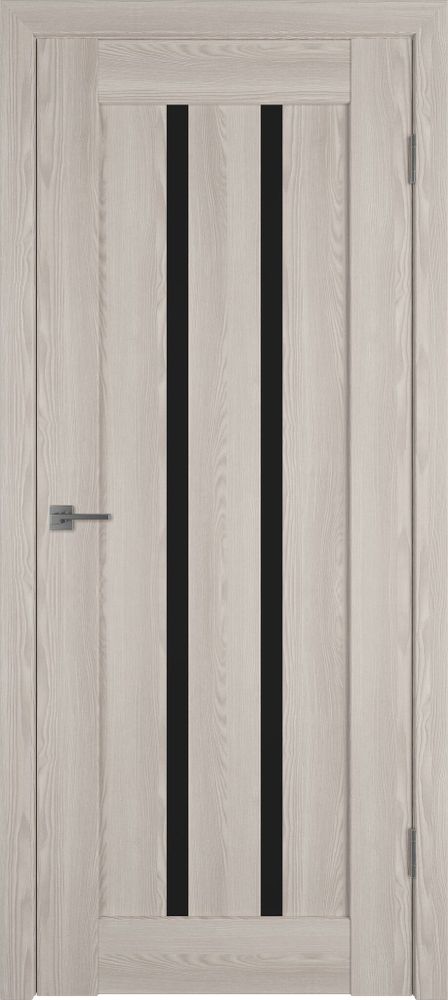 Дверь Line 2 / Cappuccino P / Black Gloss / Владимирские двери