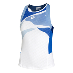 Женская теннисная майка Lotto Tech 1 D2 Tank Top Women - White, Blue