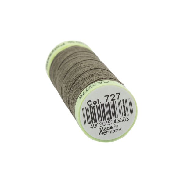 Нитки отделочные Gutermann Top Stitch 30 (30 метров), 5 кат. | 727 дымч. серо-зеленый