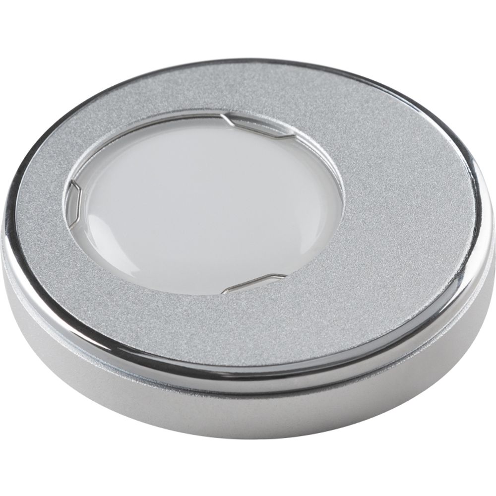 DLS-V104 GU5.3 SAND SILVER+CHROME Светильник декоративный встраиваемый ТМ Fametto, серия Vernissage. Без лампы, цоколь GU5.3. Металл, цвет матовое