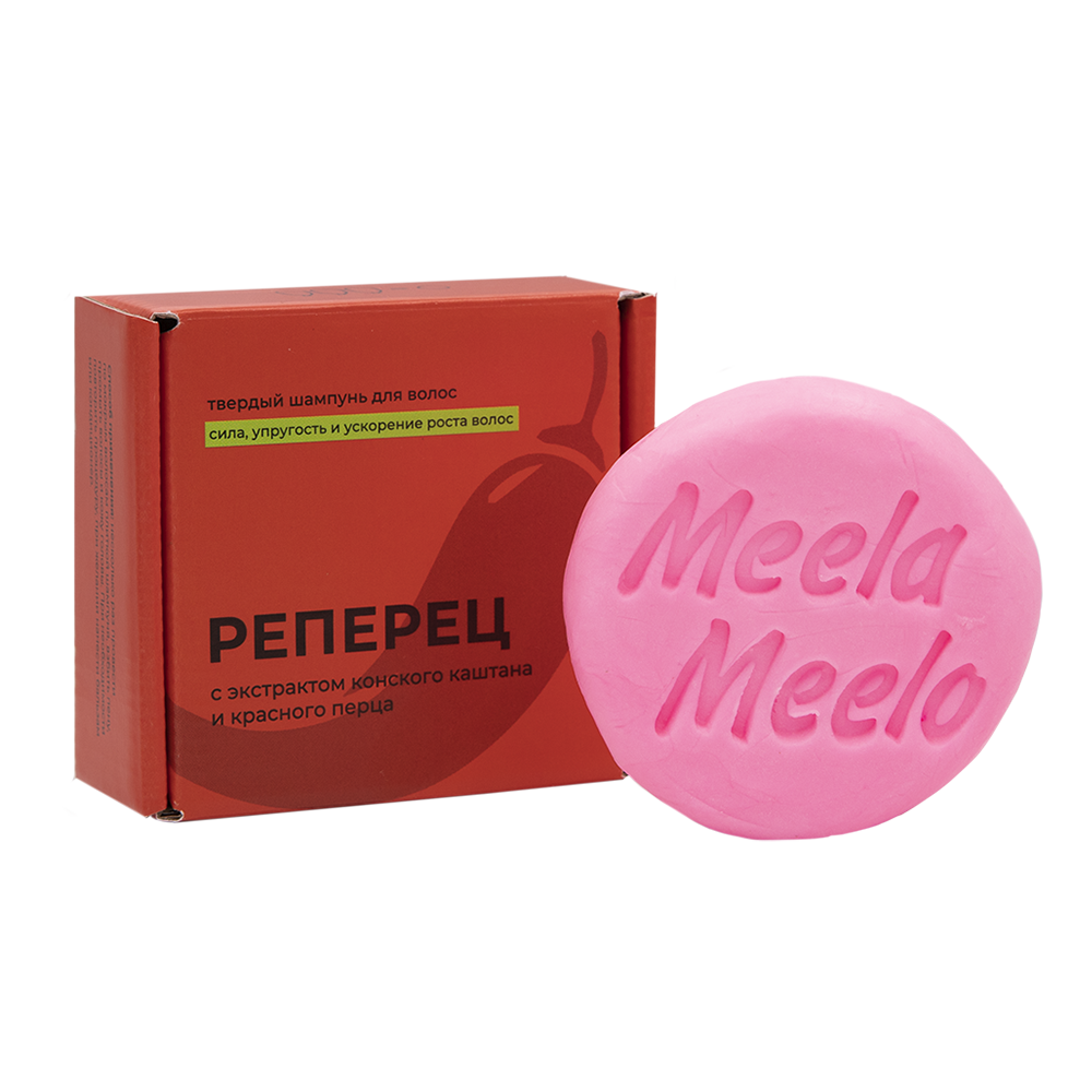 Твердый шампунь "Реперец" в картонной коробке, ТМ MEELA MEELO