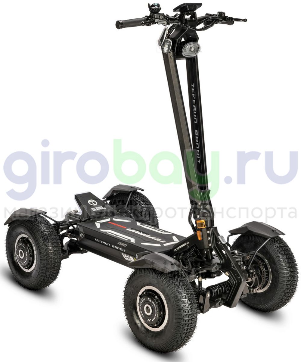 Электросамокат WHITE SIBERIA TEVERUN BANDIT 4x4 7200W 60V/60AH фото №9
