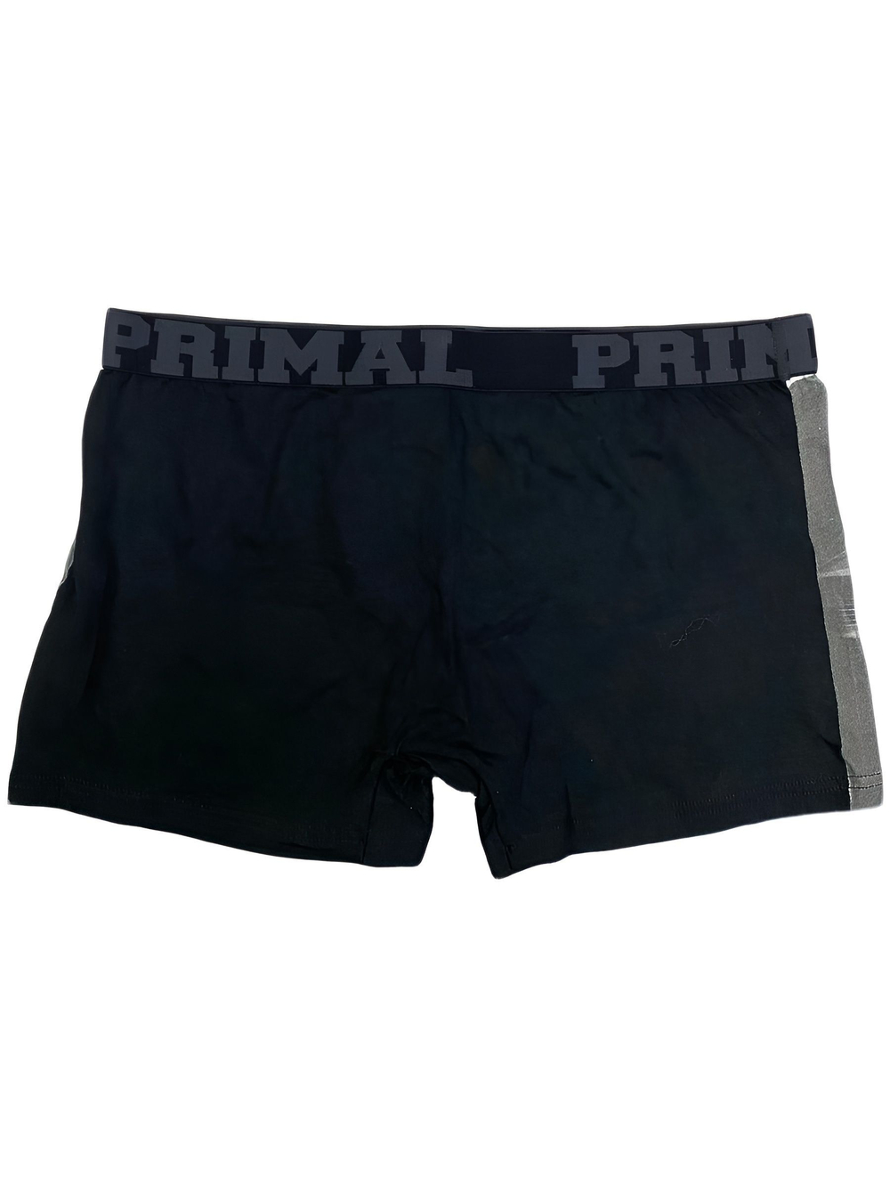 Мужские трусы боксеры черный с принтом, хлопок M/48, Primal