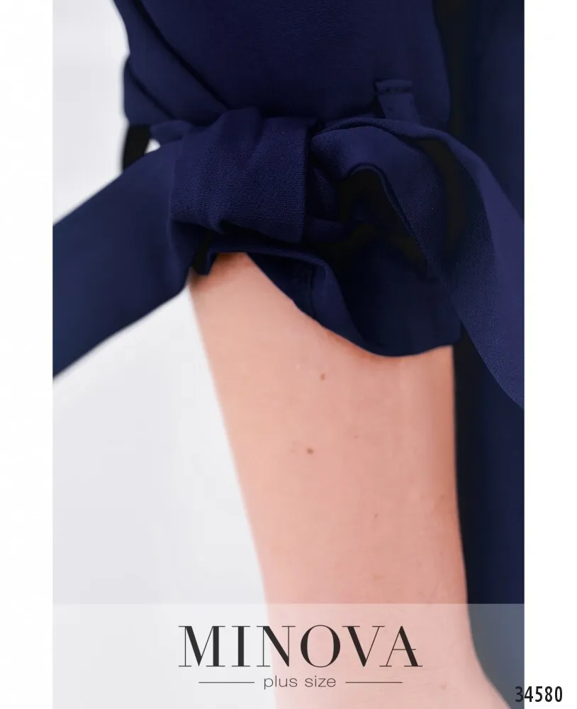Платье 3127Б-синий Minova