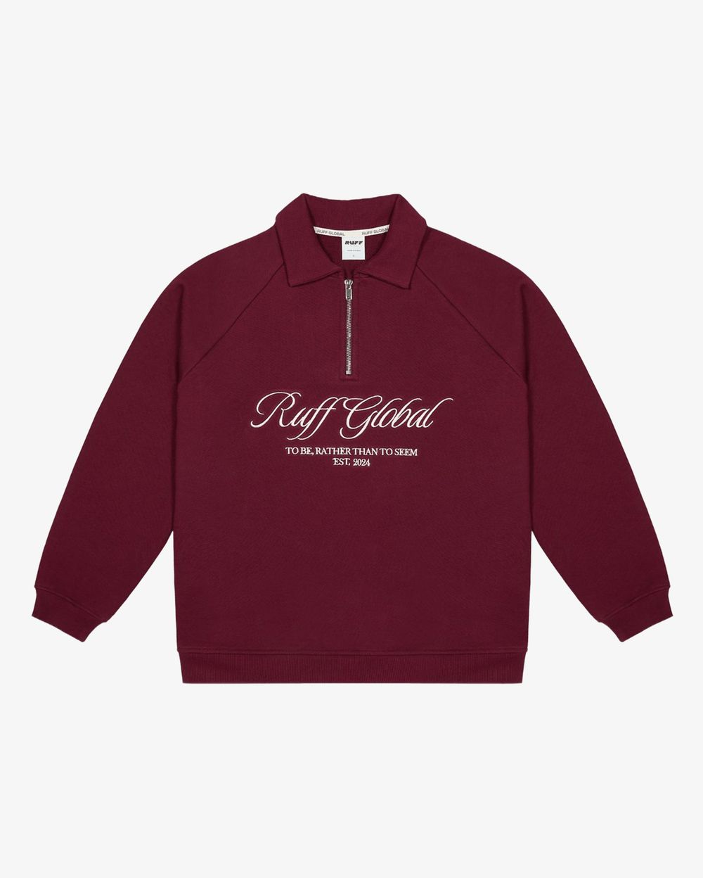 Толстовка Ruff Global Halfzip Sport Jacket Burgundy