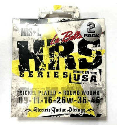 Струны для электрогитары La Bella HRS-L 2PACK