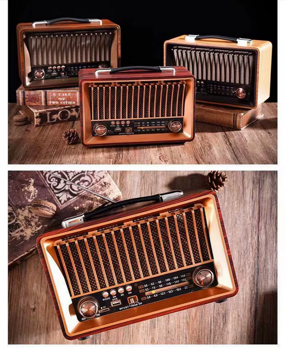 Радиоприемник в ретро стиле + MP3 плеер Raiseng R1918BT
