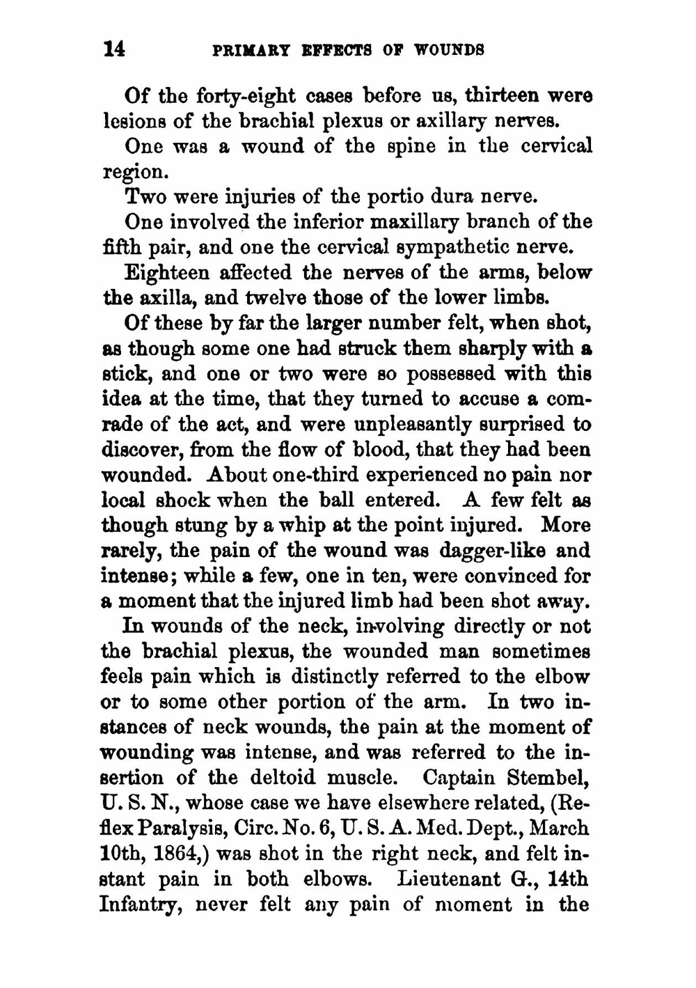Gunshot Wounds, and Other Injuries of Nerves | Mitchell S. Weir