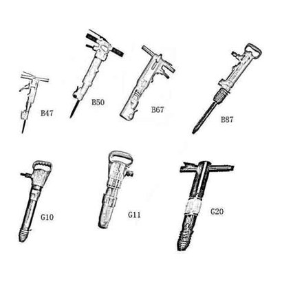 Пневмобетоноломы, отбойные молотки, пики