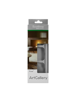 Рамка 3-м ArtGallery Pure матов. органич. стекло бел. SE GAL330103