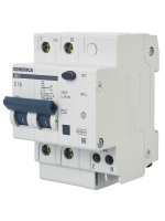 Выключатель автоматический дифференциального тока 2п 16А 30мА АД12 GENERICA MAD15-2-016-C-030