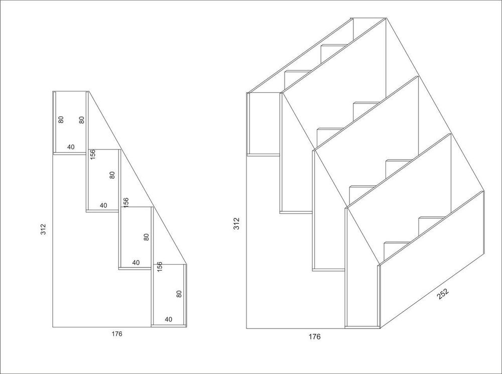 Подставка витрина для ручек и карандашей 12 отделений