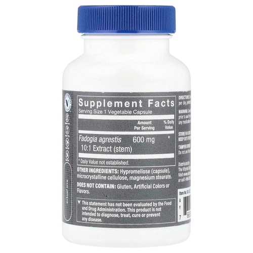 The Vitamin Shoppe, Fadogia Agrestis для мужчин, 60 растительных капсул (600 мг на капсулу)