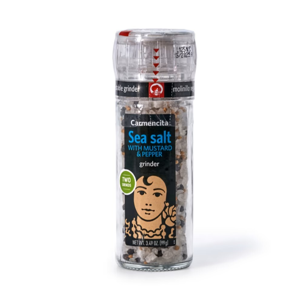 Carmencita Соль Средиземноморская с горчицей и перцем 99 г