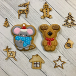 Олень №4 в шарфике