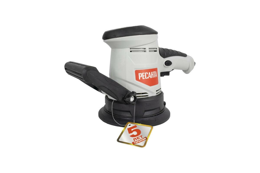 Шлифовальная машина Ресанта ЭШМ-125Э, для стен и потолка, пылесборник