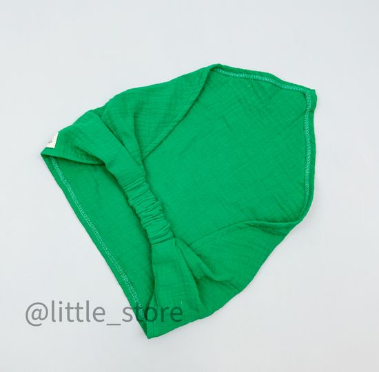 Косынка муслиновая, Зеленая