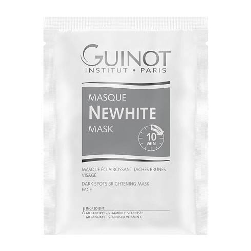 Masque Newhite Интенсивная осветляющая маска-серум для всех типов кожи, которая мгновенно выравнивает цвет лица, восстанавливает здоровое сияние кожи.