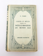 "Contes et rcits extraits des potes et prosateurs du Moyen Age mis en franais moderne (Сказки и рассказы на  французском языке). Gaston Paris