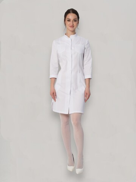 Халат медицинский женский | Х-224/2 3/4 клеон проф