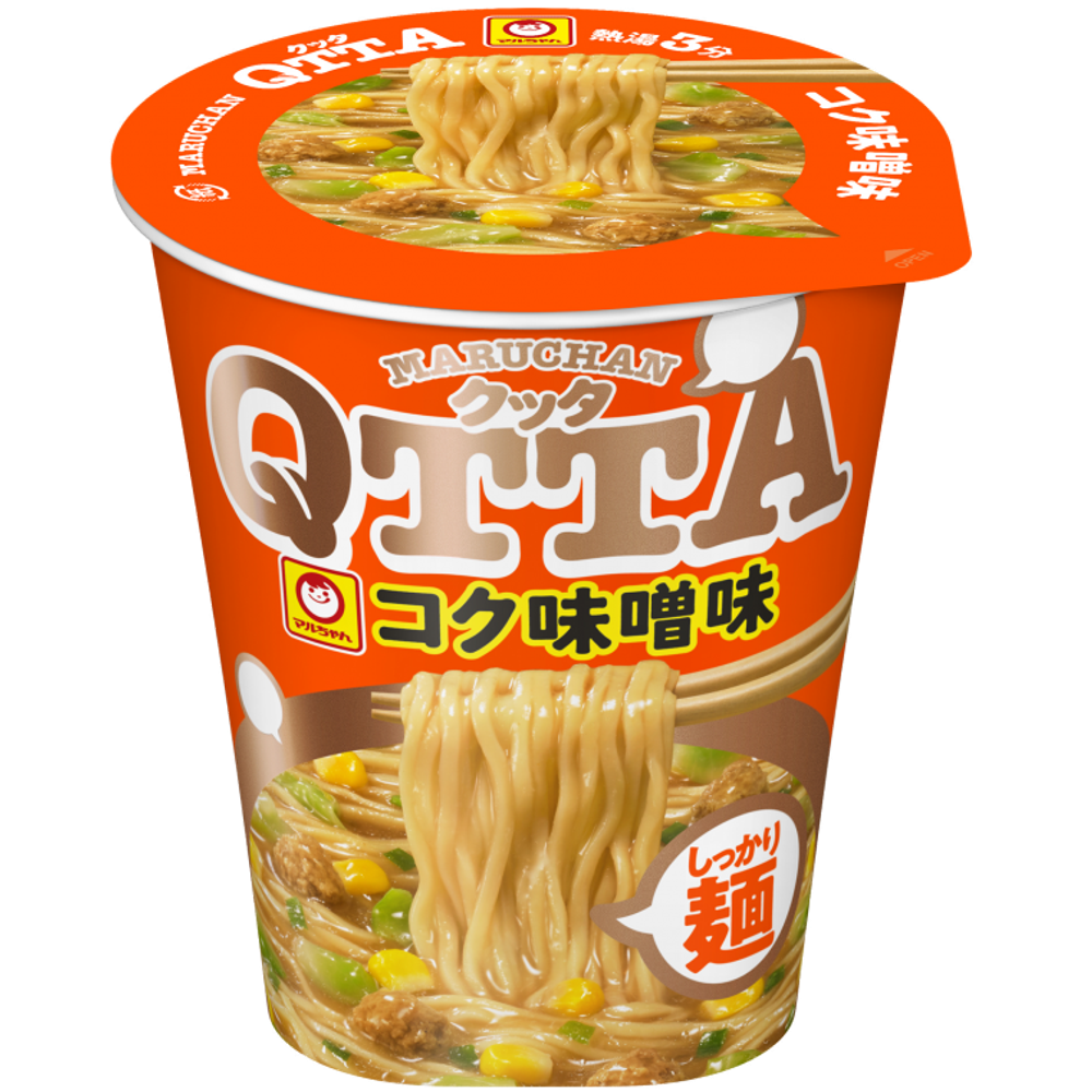 Лапша б/п QTTA c насыщенным вкусом мисо Maruchan, 82 гр