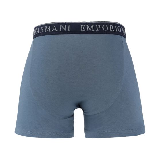 Набор мужских трусов хипсов 2в1 (серый, серо-голубой) Emporio Armani 111769_4F720 15349