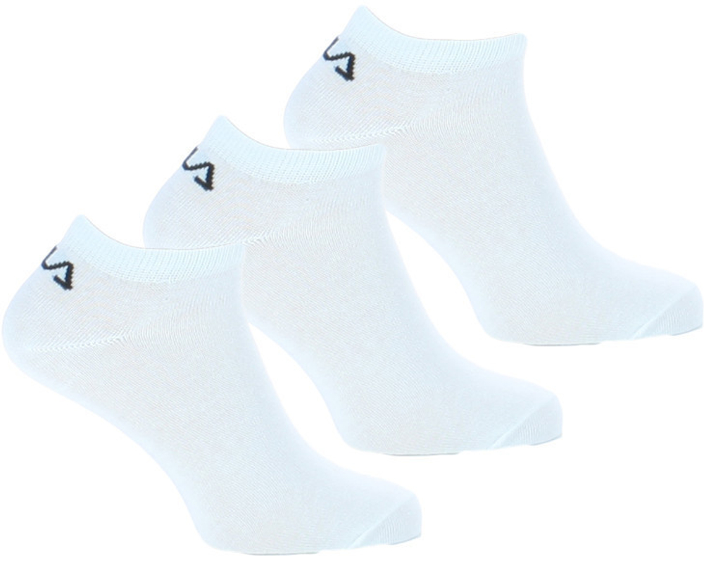 Теннисные носки Fila Invisible Socks 3P - белый