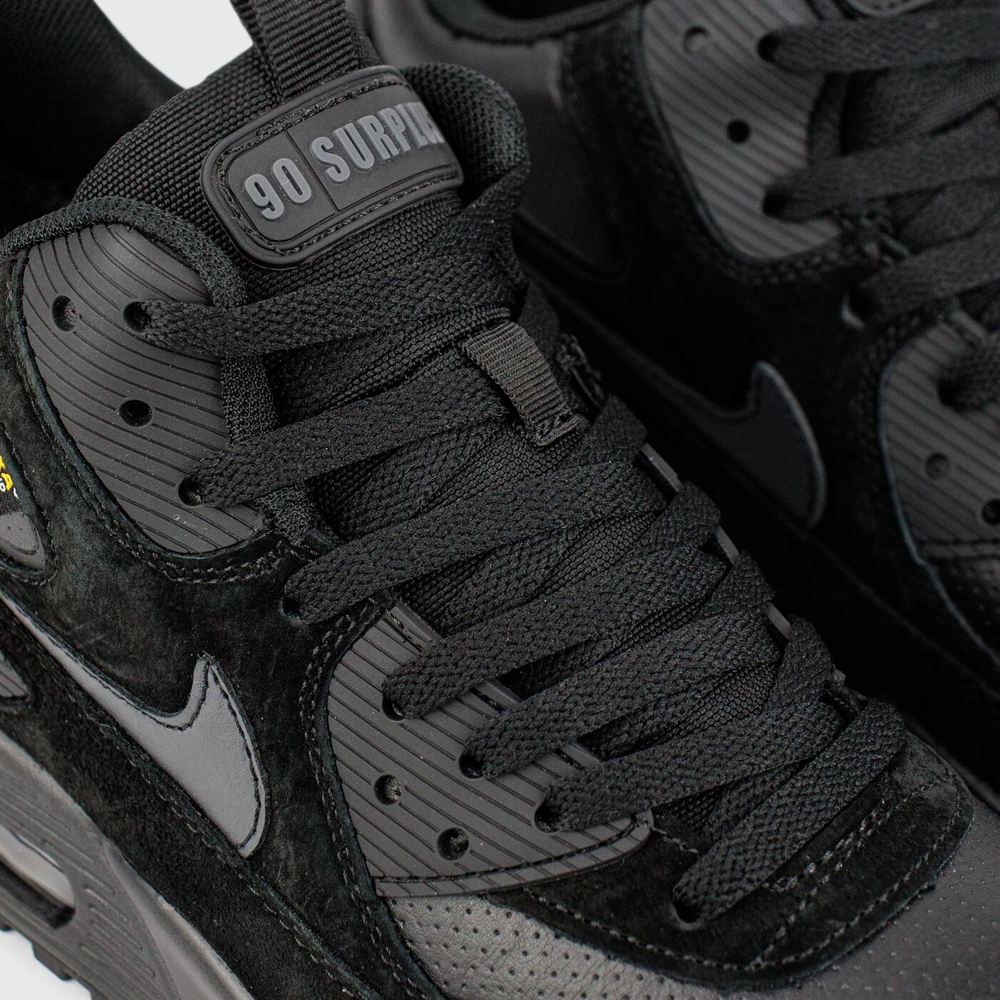 Кроссовки Nike Air Max 90 Mid Black with Fur