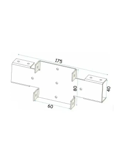 Кронштейн крепежный 10 шт.