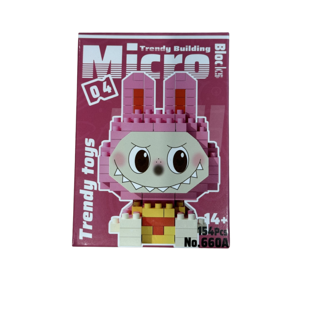 Конструктор Micro Trendy Лабубу 154 деталей 14+