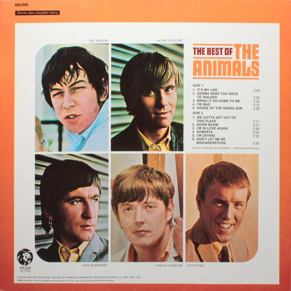 The Animals / The Best Of The Animals (LP)