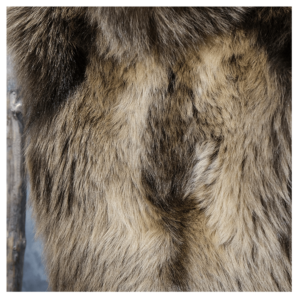 Жилет из меха медведя «Бирюк»