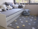 Ковер Lorena Canals Tricolor Stars Grey-Blue (120 x 160 см)