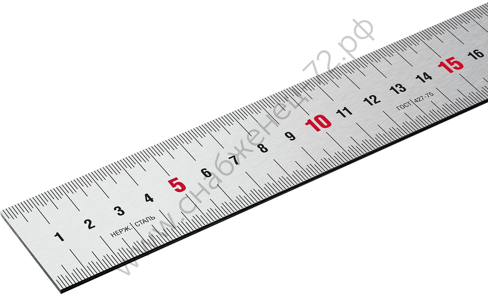 ЗУБР Про-50, длина 0.50 м, усиленная нержавеющая линейка, Профессионал (34280-050)