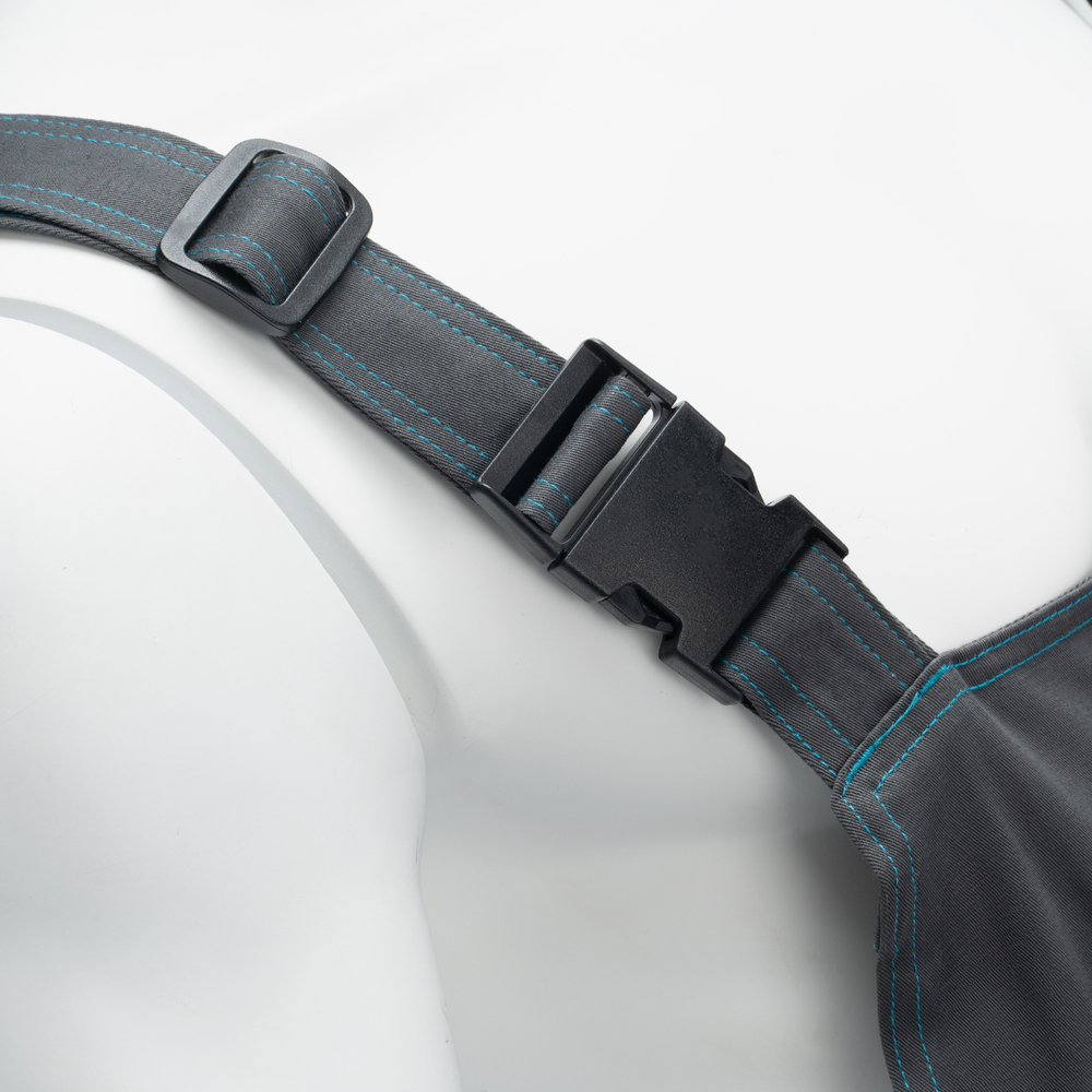 Полукомбинезон профессиональный рабочий, 97% хлопок 3% спандекс, L Gross