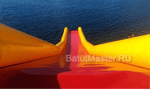 Надувная водная герметичная горка «Эльбрус» 12x5x5 м